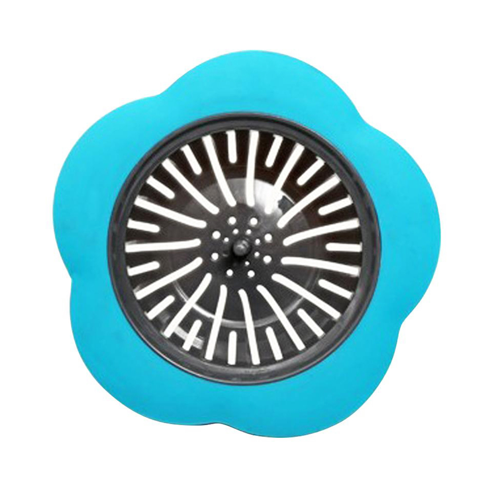 Colador de fregadero de cocina en forma de flor colorida