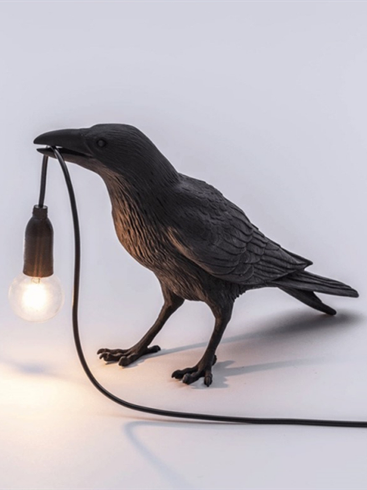 Raven Light - Lámpara de mesa Bird